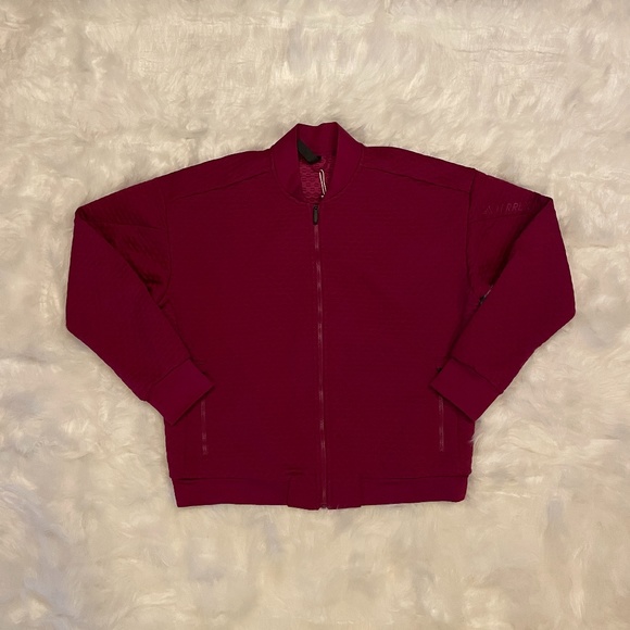 Adidas Terrex Womens Full Zip Outdoor Fleece Hiking Jacket Pink GD1155 NEW Sz L - Picture 1 of 6
